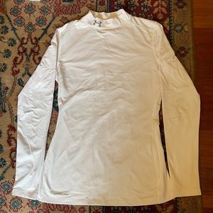 Under Armour Cold Gear Long Sleeved Shirt White